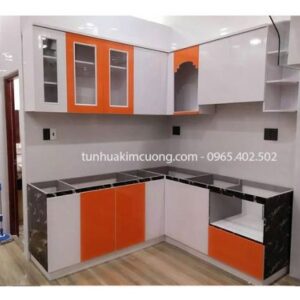 Tủ bếp nhựa đài loan A2AS