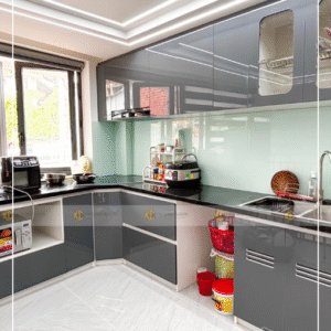 Tủ bếp nhựa Acrylic ACL18