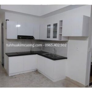 Tủ bếp nhựa đài loan A03DQ