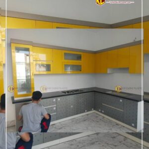 Tủ bếp nhựa Acrylic 084