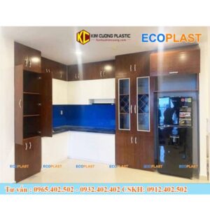 Tủ bếp nhựa đài loan A21GV