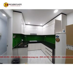 Tủ bếp nhựa đài loan A03LZ