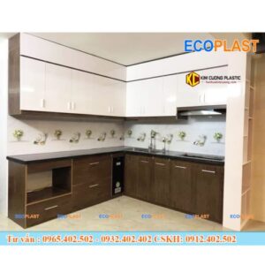 Tủ bếp nhựa đài loan S42GF