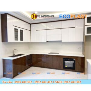 Tủ bếp nhựa đài loan A03ECO