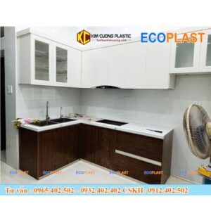 Tủ bếp nhựa đài loan S42GV
