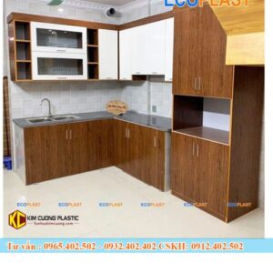 Tủ bếp nhựa đài loan A21ECO