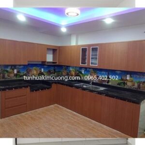 Tủ bếp nhựa đài loan A21GV