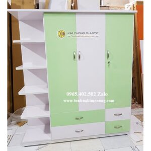 Tủ nhựa đài loan 3 Cánh A45