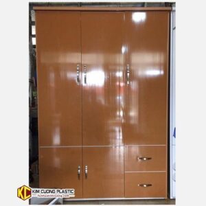 Tủ nhựa 3 cánh giả vân gỗ đẹp G63Z