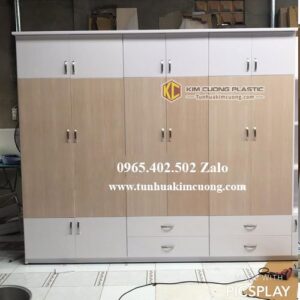 Tủ nhựa đài loan 6 cánh TA