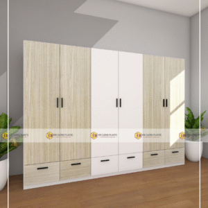 Tủ nhựa đài loan 6 cánh 6CDL04