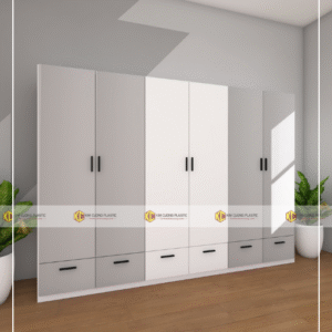 Tủ nhựa đài loan 6 cánh 6CDL11