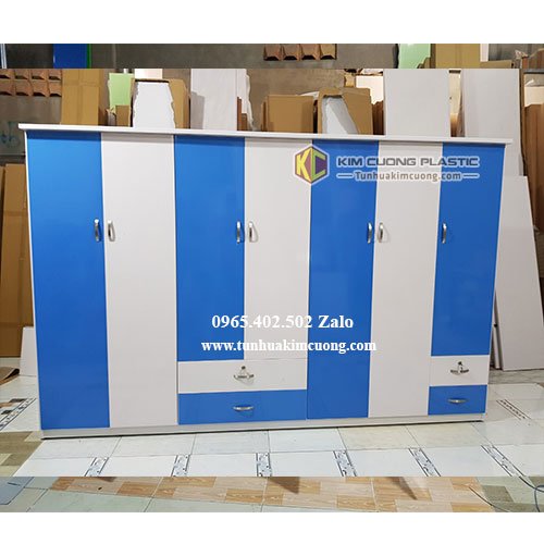 Tủ nhựa đài loan 7 cánh TX