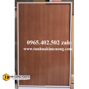 Tủ nhựa cửa lùa 2 cánh