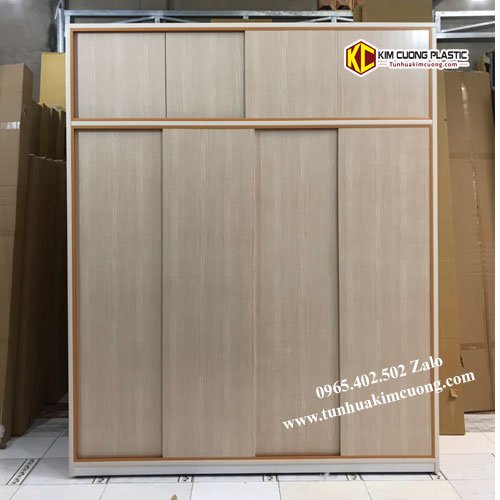 Tủ nhựa đài loan cánh lùa 4C - Ảnh 3