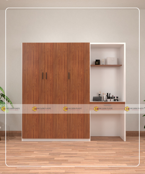 Tủ nhựa đài loan 5 cánh 5CDL12