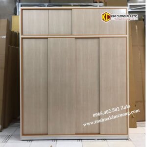 Tủ nhựa cửa lùa cao 2m45