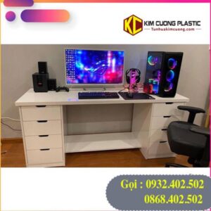 Bàn làm việc nhựa IKEA AX02